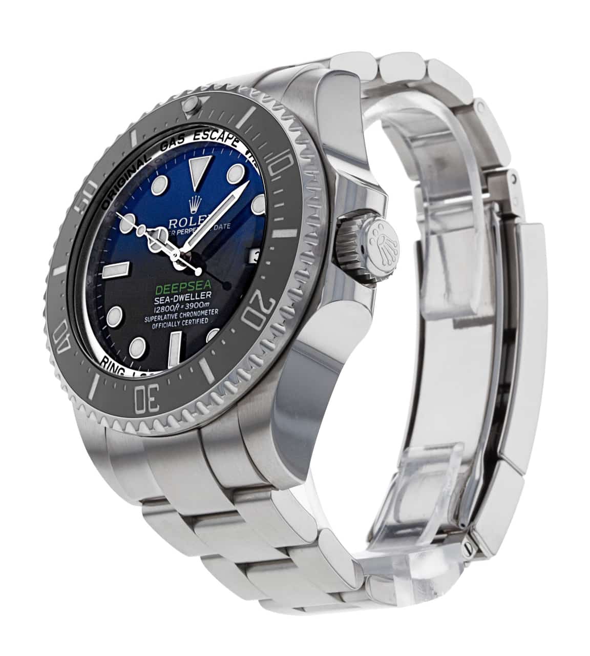 Pre Owned Rolex Deepsea 116660 D Blue Watch Watchfinder Co